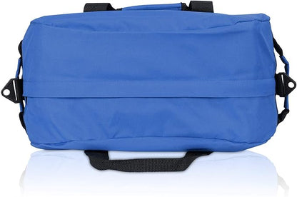 DALIX 18" Two Tone Duffle Bag Medium Black Red Blue Gold Pink Purple Gray