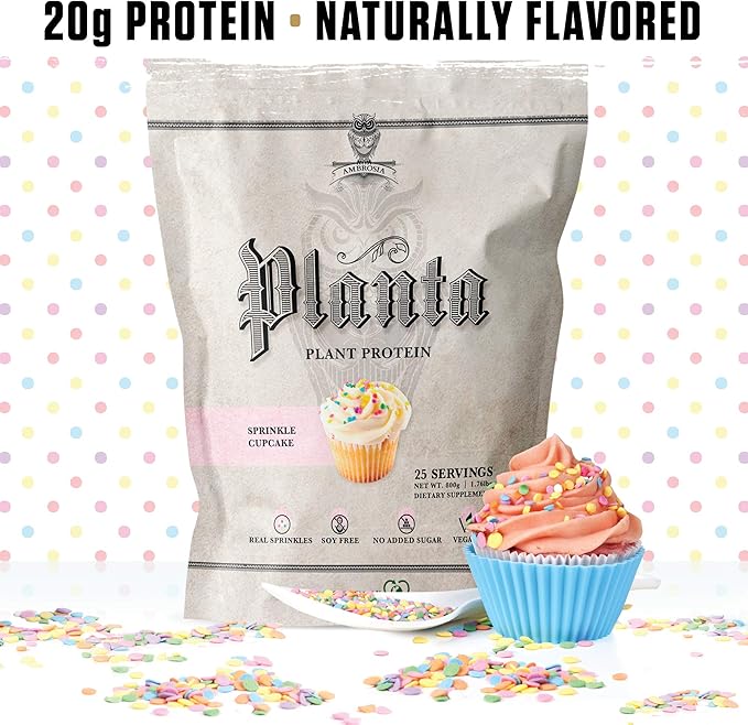Ambrosia Planta - Premium Plant-Based Protein | Vegan & Keto Friendly | Gourmet Flavors with No