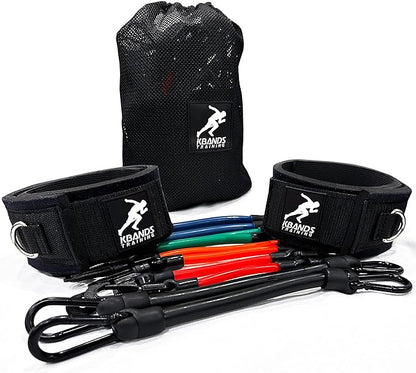 Kbands | Speed and Strength Leg Resistance Bands | Includes Speed 101 and Agility FX Digital