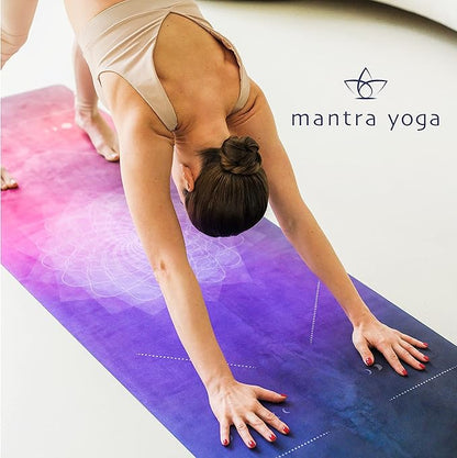 Mantra Yoga Travel PRO 1.5mm - Foldable Fitness & Exercise Mat with Bag | Lightweight, Compact &
