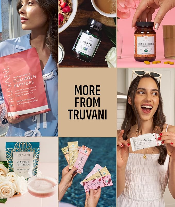 Truvani Vegan Pea Protein Powder | Chocolate Peanut Butter | 20g Organic Plant Based Protein | 20