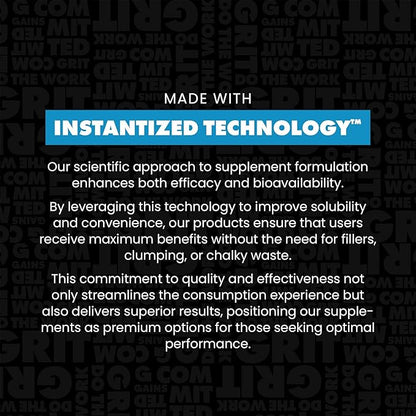 Gains in Bulk Instantized Glycerol Powder, Pre Workout Formula for Muscle Recovery, Pump and