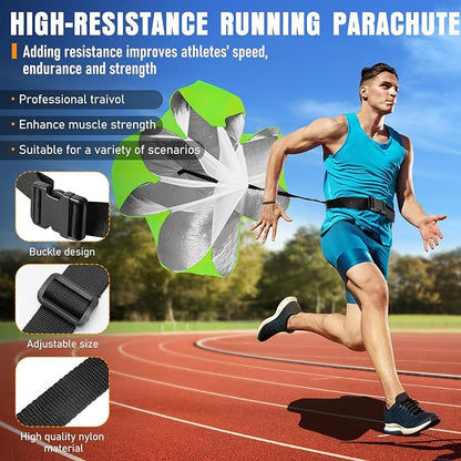 Agility Ladder, Speed Training Equipment Set, 20ft Agility Ladder, 12 Soccer Cones, 4 Hurdles, Jump