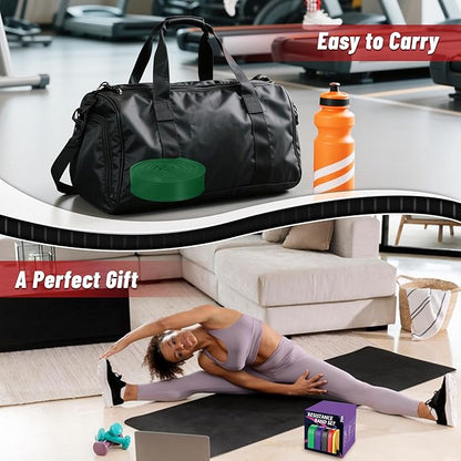 Pull Up Assistance Bands, 5-Level Resistance Bands for Working Out, Pull Up Bands for Men & Women