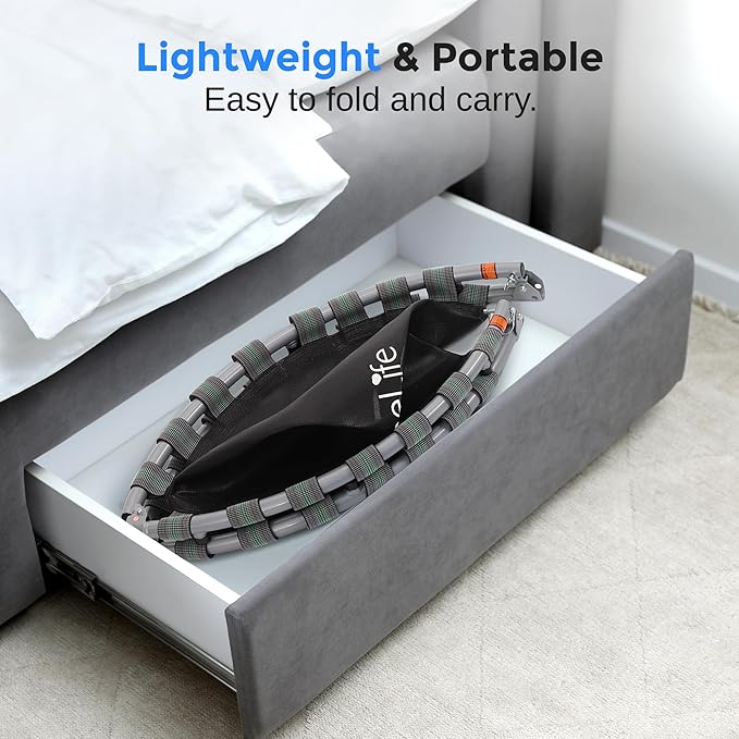 SereneLife 36/40" Foldable Mini Trampoline - Compact Fitness Trampoline for Kids Adults, Exercise
