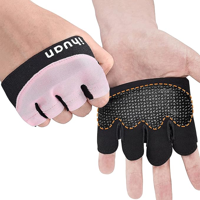 ihuan New Weight Lifting Gym Workout Gloves Men & Women, Great for Weightlifting, Exercise