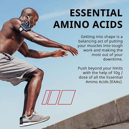 Granite Essential Amino Acids Powder for Muscle Recovery and Growth with 10g EAAs and 7g BCAAs