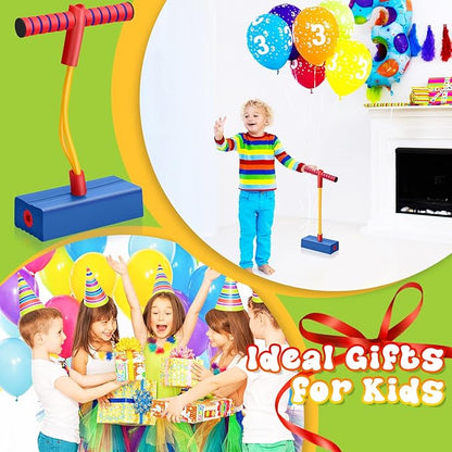 3 Pcs Pogo Stick Foam Jumper Toy Foam Pogo Fun and Safe Jumping Stick for Teens Adults Outdoor
