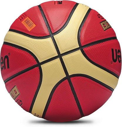 Training Soft Touch Rubber and Faux Leather Fighting Basketball, High Bounce Indoor Outdoor