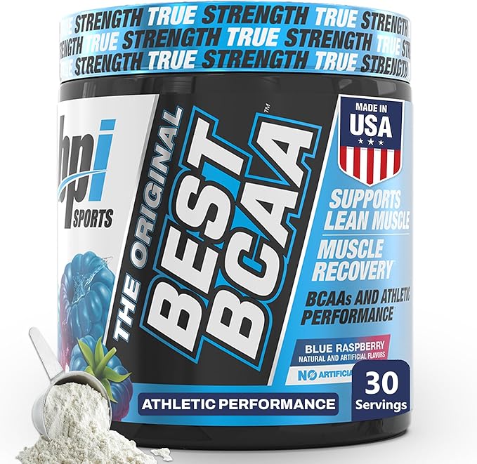 BPI Sports Best BCAA Powder - Muscle Recovery Support - Branched Chain Amino Acids | Building
