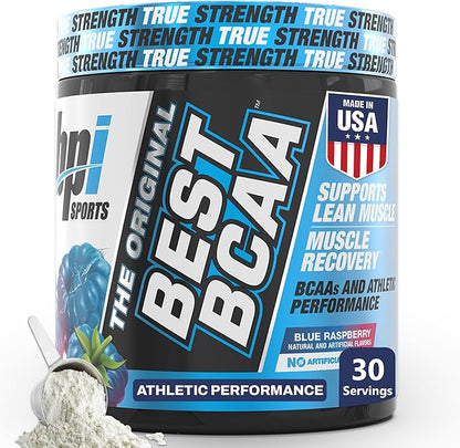 BPI Sports Best BCAA Powder - Muscle Recovery Support - Branched Chain Amino Acids | Building
