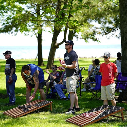 Cornhole Set, Corn Holes Outdoor Game, Regulation Cornhole Boards, Portable Cornhole Set, Classic