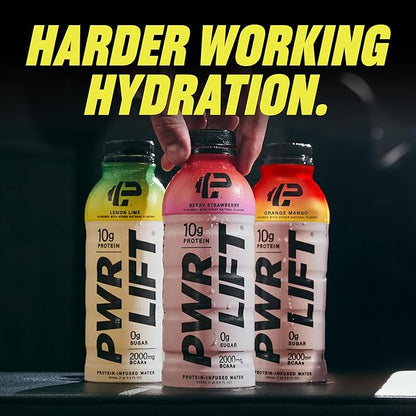 Whey Protein Water Sports Drink by PWR LIFT | Variety Pack | Keto, Vitamin B, Electrolytes, Zero
