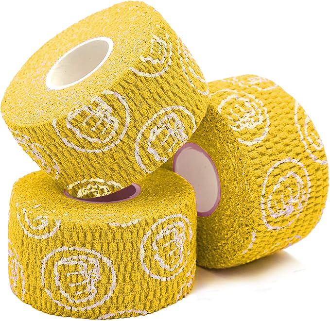 WOD Nation Flexible Hook-Grip Athletic Tape – Easy-Tear, Sweat-Proof Thumb & Finger Strips for