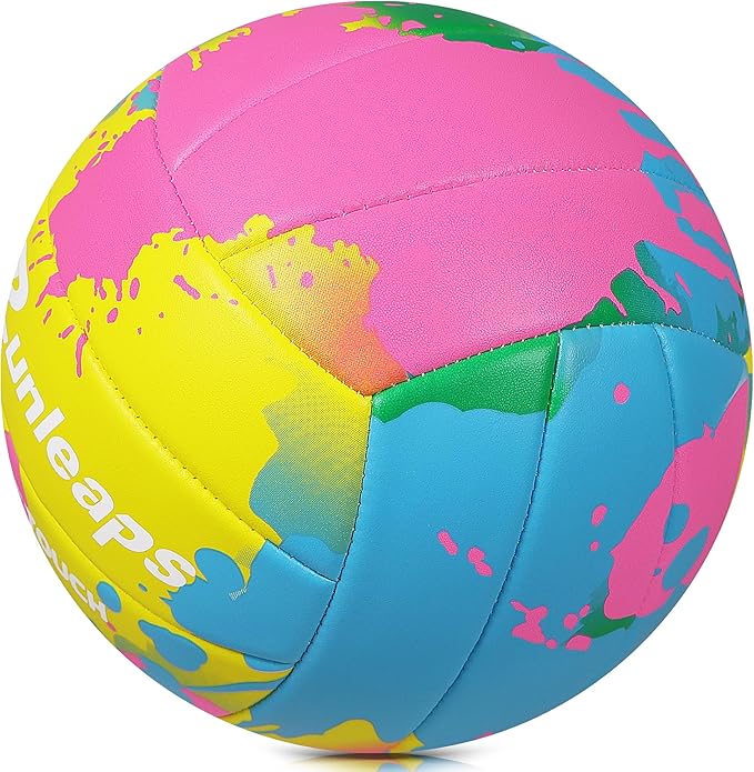Beach Volleyball Official Size 5 Soft Waterproof Volleyball Sand Sports PU Ball for Indoor