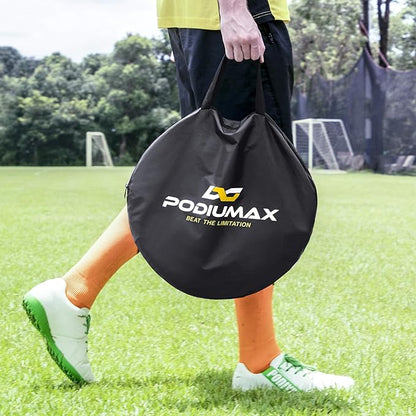 PodiuMax Top Bins Soccer Target Goal, Easy to Attach and Detach to The Goal, Set of 2, for Shooting