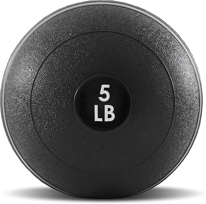 ProsourceFit Slam Medicine Balls 5, 10, 15, 20, 25, 30, 50lbs Smooth and Tread Textured Grip Dead