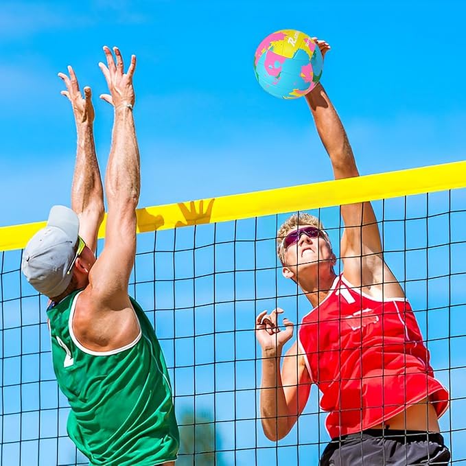 Beach Volleyball Official Size 5 Soft Waterproof Volleyball Sand Sports PU Ball for Indoor