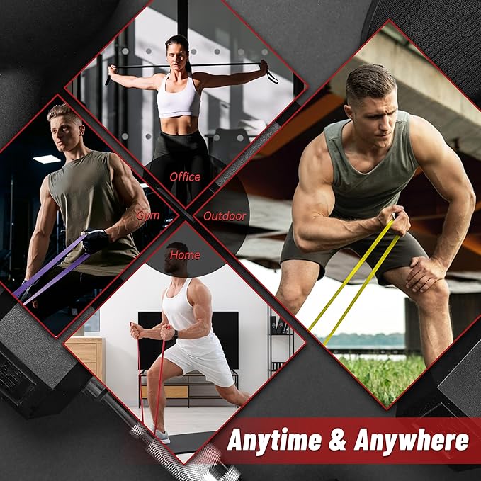 Pull Up Assistance Bands, 5-Level Resistance Bands for Working Out, Pull Up Bands for Men & Women