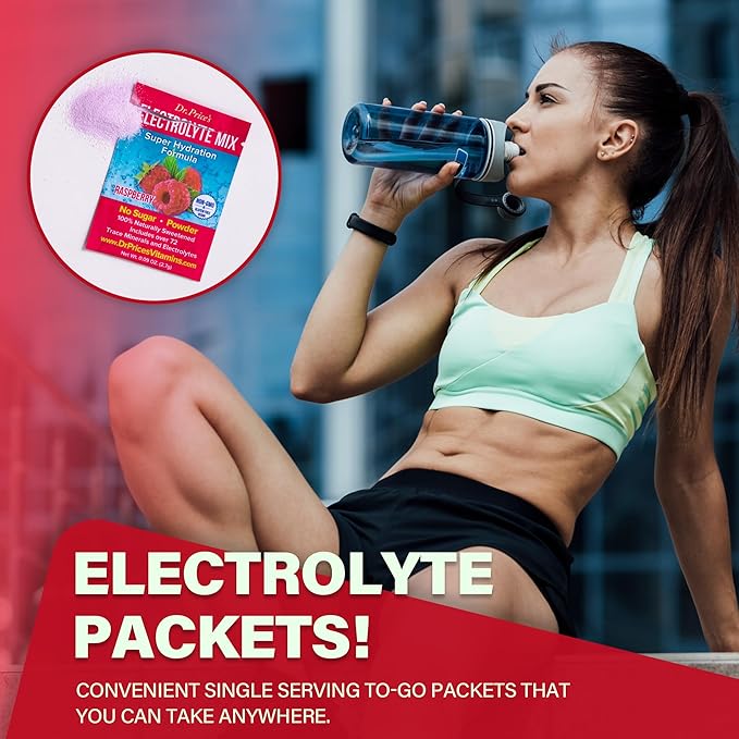 Dr. Price’s Electrolyte Mix | Sugar-Free Hydration Powder with 72+ Trace Minerals | No Sugar