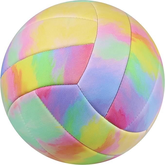 Volleyball Size 5 - Premium PU Leather, Ultra-Durable Soft to The Touch for Youth, Adults, Ideal