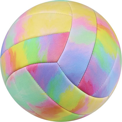 Volleyball Size 5 - Premium PU Leather, Ultra-Durable Soft to The Touch for Youth, Adults, Ideal