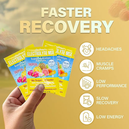 Dr. Price’s Electrolyte Mix | Sugar-Free Hydration Powder with 72+ Trace Minerals | No Sugar