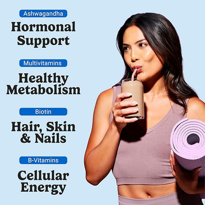 VitaHustle ONE Meal Replacement Shake - Plant Based Protein Powder by Kevin Hart - Vegan, Meal