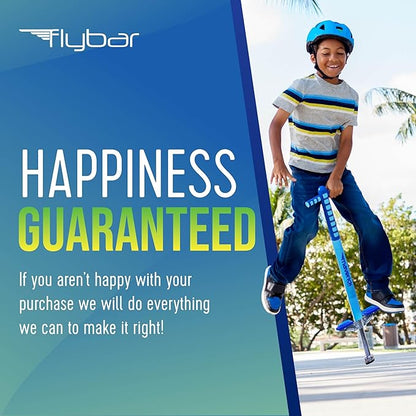 Flybar Maverick Pogo Stick for Kids Ages 5+, 40 to 80 Pounds, Perfect for Beginners, Easy Grip