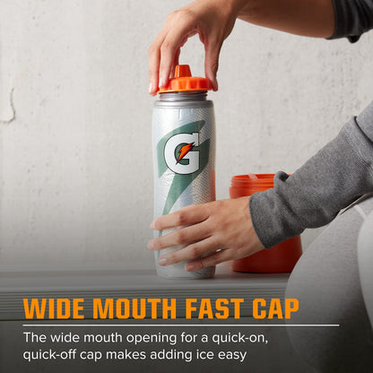 Gatorade Insulated Squeeze Bottle, Blue, 30oz