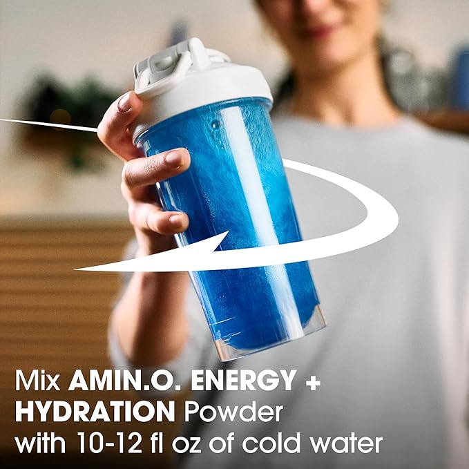 Optimum Nutrition Amino Energy Powder Plus Hydration, with BCAA, Electrolytes, and Caffeine