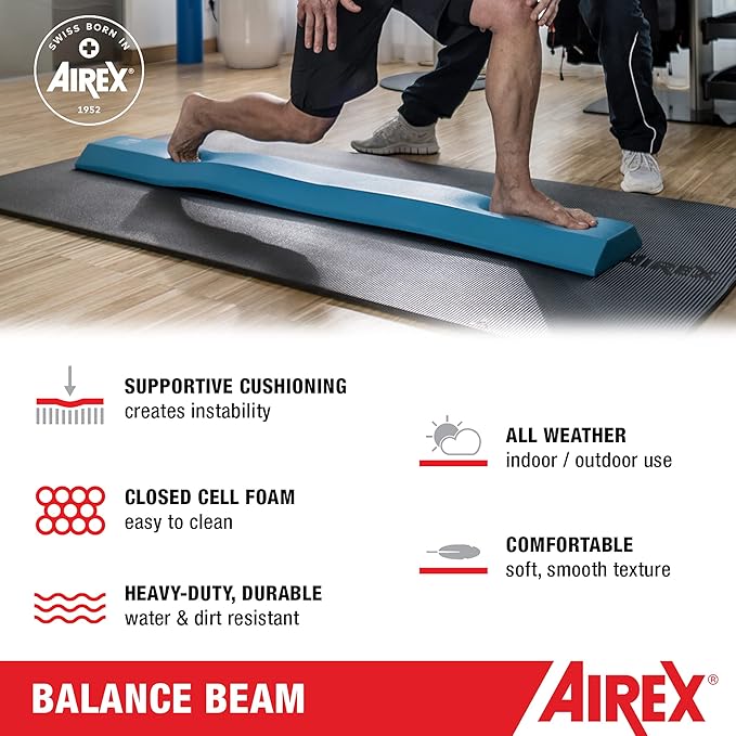 AIREX Balance Pad ??Stability Trainer for Balance, Stretching, Physical Therapy, Exercise
