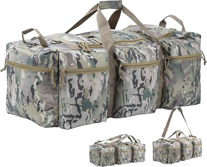 100L Large Military Duffle Bag Deployment Duffel Bag Sports Equipment Travel Luggage Bag with