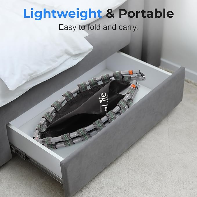 SereneLife 36/40" Foldable Mini Trampoline - Compact Fitness Trampoline for Kids Adults, Exercise