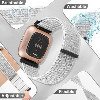 Tiptops 3 Pack Bands Compatible with Fitbit Versa 2/Fitbit Versa/Versa Lite/Versa SE for Women Men