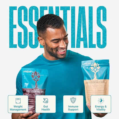 LyfeFuel All-in-One Essentials Nutrition Shake | Complete Meal Replacement Powder | 50+ Superfood