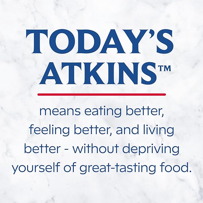 Atkins Chai Tea Latte Flavored Protein Shake, High Protein Shake, Low Glycemic, Low Carb, Low
