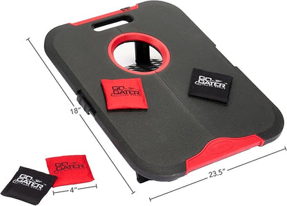 EastPoint Sports Go! Gater Cornhole – Light-Up and Travel Versions – Easy Storage & Light-Weight