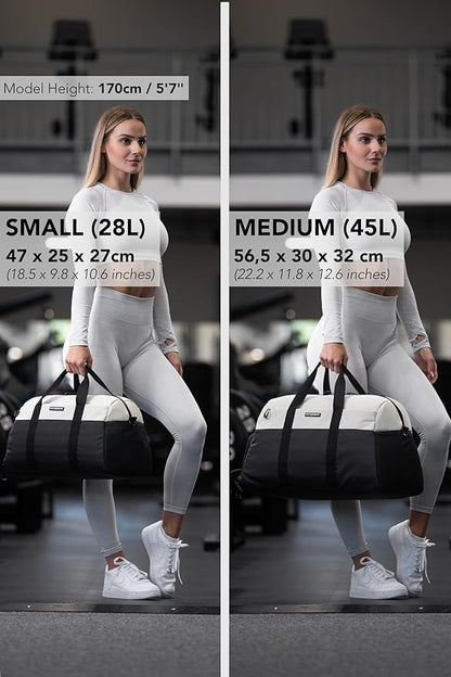 Fitgriff® Gym Bag V2 for Men and Women with Shoe & Wet Compartment - Duffle Bag for Travel, Sports