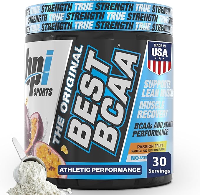 BPI Sports Best BCAA Powder - Muscle Recovery Support - Branched Chain Amino Acids | Building