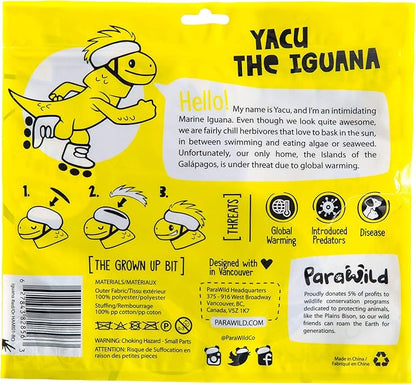 Iguana Helmet Accessories w/Sticky Hook & Loop Fastener Adhesive (Helmet not Included), Fun Helmet