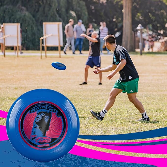 Wham-O Frisbee Heavyweight 200g, 11 Inch Flying Disc, Long Distance, Durable and Stable Sports Disc