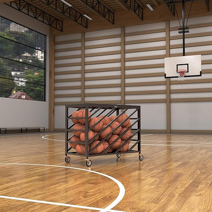 Murray Sporting Goods Premium Portable Ball Storage Locker | Basketball or Volleyball Storage Ball