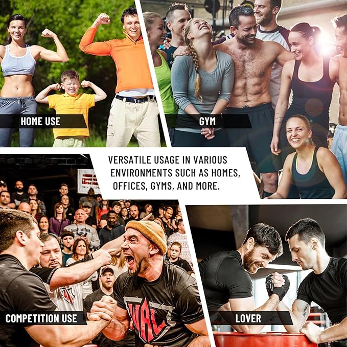 INNOLIFE Arm Wrestling Battle Table with Wrist Rope, Arm Strength Training Equipment Competition