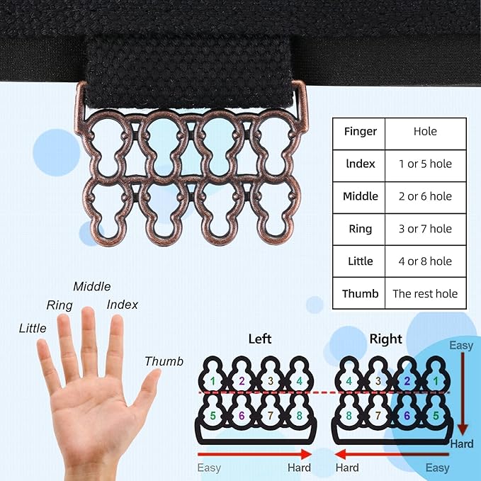 Finger Strengthener Stroke Recovery Physical Therapy Equipment Stretcher Hand Strengthener Hand