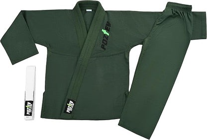 Kids Brazilian Jiu Jitsu Gi For Kids BJJ Gi Youth Grappling Kimonos Preshrunk Lightweight Martial