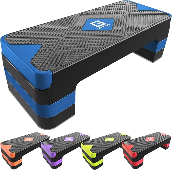 Aerobic Exercise Step, Adjustable Aerobic Stepper for Exercise, Workout Step Platform for Step Up