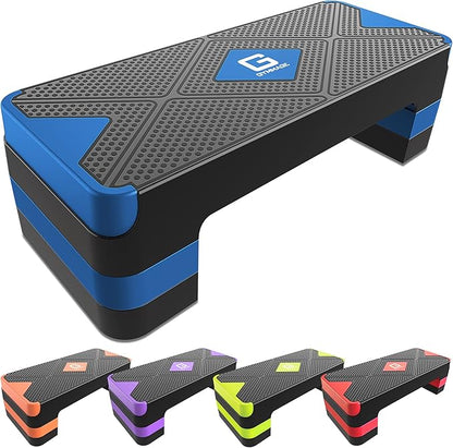 Aerobic Exercise Step, Adjustable Aerobic Stepper for Exercise, Workout Step Platform for Step Up
