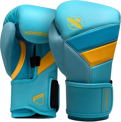 Hayabusa T3 Boxing Gloves for Men and Women Wrist and Knuckle Protection, Dual-X Hook and Loop