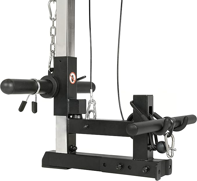 Sunny Health & Fitness Power Zone Strength Rack Power Cage - 1000 LB Weight Capacity, Spotter Bar